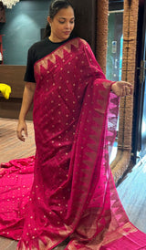 KORA MUTKA TUSSAR SAREE 28092647