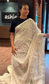 SEMI LINEN SAREE 29092628
