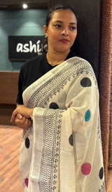 SEMI LINEN SAREE 29092626