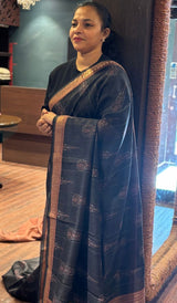 DESI HANDLOOM TUSSAR SAREE 2309263