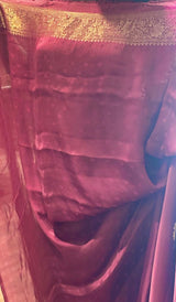 SATIN VISCOSE SAREE 0110262