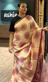 KORA CHANDERI SAREE 23092697