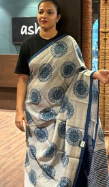 KORA CHANDERI SAREE 23092696