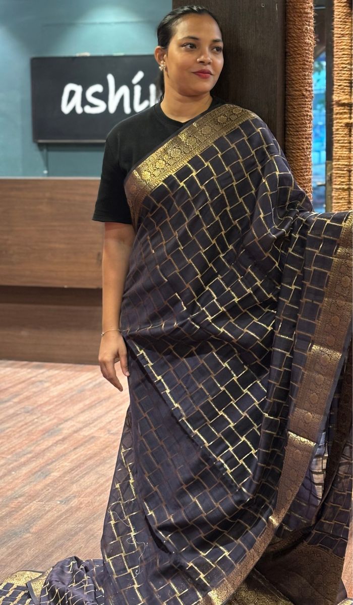 KORA CHANDERI SAREE 28092637 – Ashima