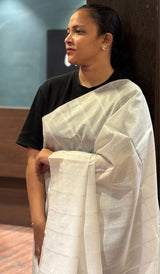 SEMI TUSSAR SAREE 24092647