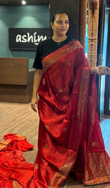 SATIN VISCOSE SAREE 0110261