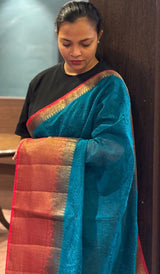 SEMI LINEN SAREE 01102627