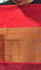 SEMI LINEN SAREE 01102627