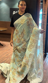 LINEN SAREE 230926110