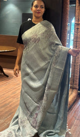 LINEN SAREE 230926114