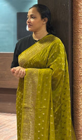 SATIN VISCOSE SAREE 20102661