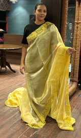 TISSUE ORGANZA SAREE 2810266