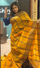 SEMI LINEN SAREE 29102683