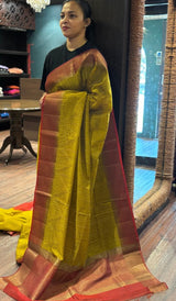 SEMI LINEN SAREE 29102614