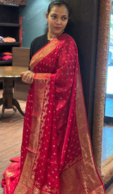 SATIN VISCOSE SAREE 2910265