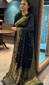 SATIN VISCOSE SAREE 2910268