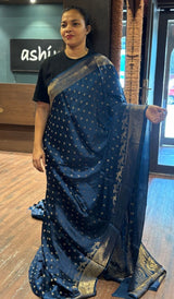 SATIN VISCOSE SAREE 29102610