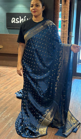 SATIN VISCOSE SAREE 29102610