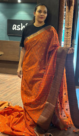 SEMI LINEN SAREE 29102677