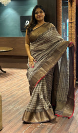 CHANDERI SAREE 21092633