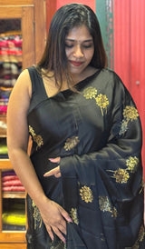 SATIN VISCOSE SAREE 01102632