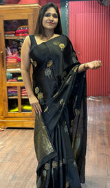 SATIN VISCOSE SAREE 01102632