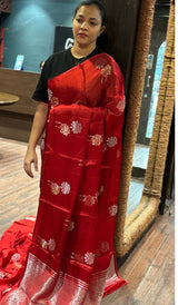 SATIN VISCOSE SAREE 01102631
