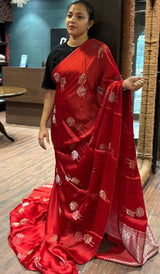 SATIN VISCOSE SAREE 01102631
