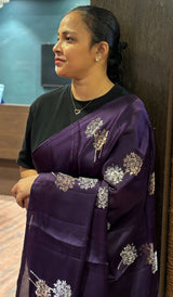 SATIN VISCOSE SAREE 01102633