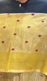 TISSUE ORGANZA SAREE 22062643