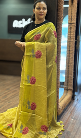 TISSUE ORGANZA SAREE 22062643