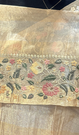 TISSUE ORGANZA SAREE 22062632