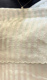 TISSUE ORGANZA SAREE 22062638