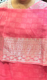 KORA CHANDERI SAREE 02032612