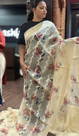 ORGANZA SAREE 23062637
