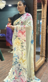 PURE GEORGETTE SAREE 23062625