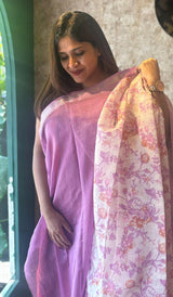 KORA CHANDERI SAREE 02032621
