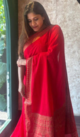 SEMI GEORGETTE SAREE 10092416