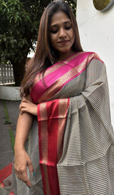 COTTON BANARASI SAREE 210226121