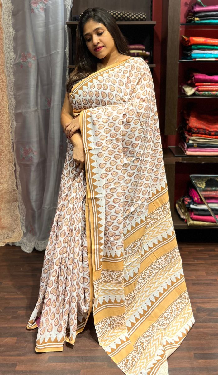 COTTON SAREE 1702237