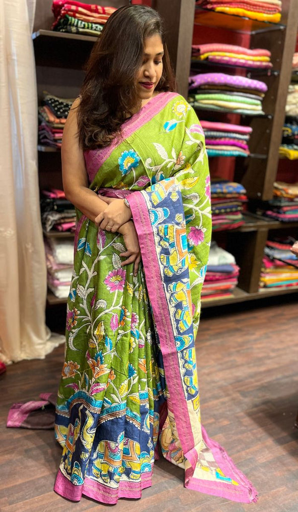 TUSSAR SILK SAREE 1907221