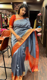 Tussar silk saree 11600