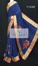 Designer silk saree 11448