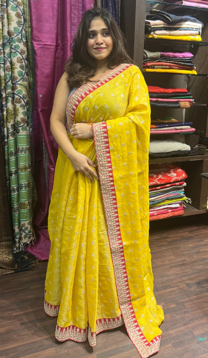 TISSUE SILK SAREE 211222